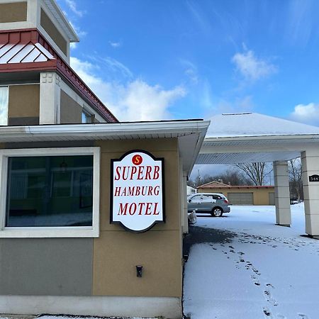 Superb Hamburg Motel Exteriör bild