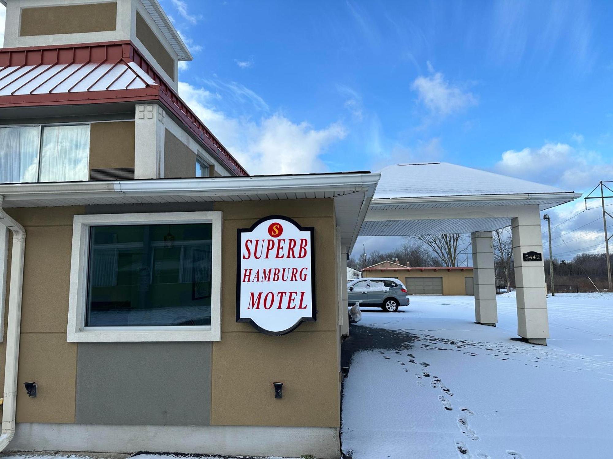 Superb Hamburg Motel Exteriör bild
